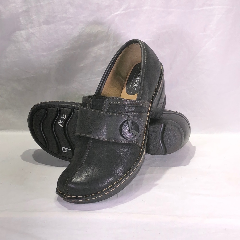 SOFTSPOTS Women's •Lina• Clog Black - size 9M